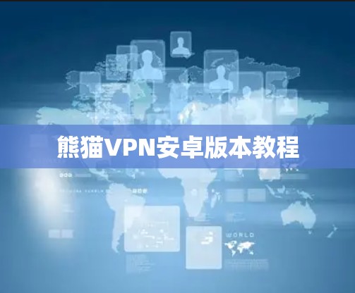 熊猫VPN安卓版本教程
