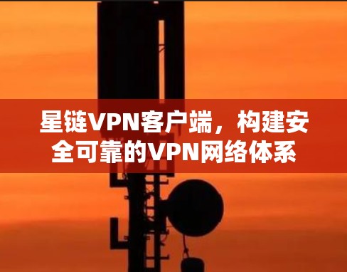 星链VPN客户端，构建安全可靠的VPN网络体系