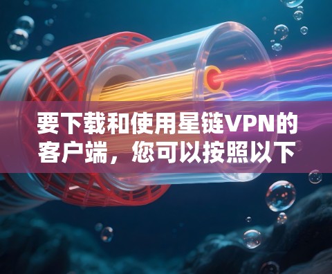 要下载和使用星链VPN的客户端，您可以按照以下步骤操作