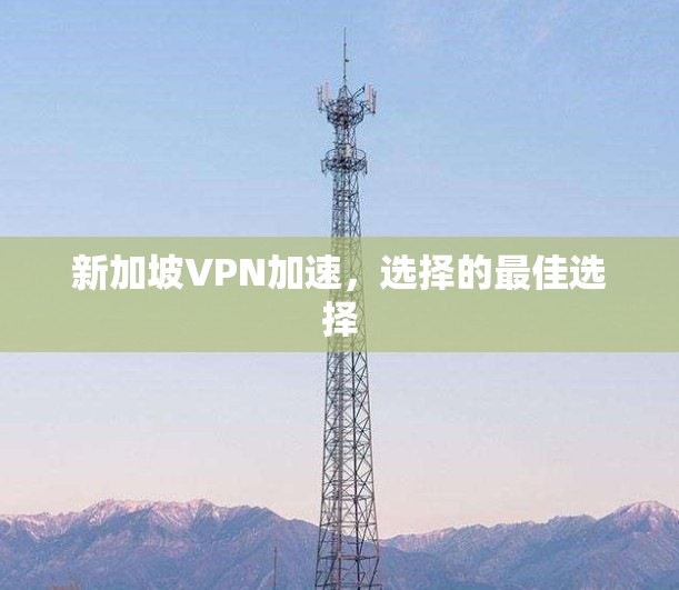 新加坡VPN加速，选择的最佳选择