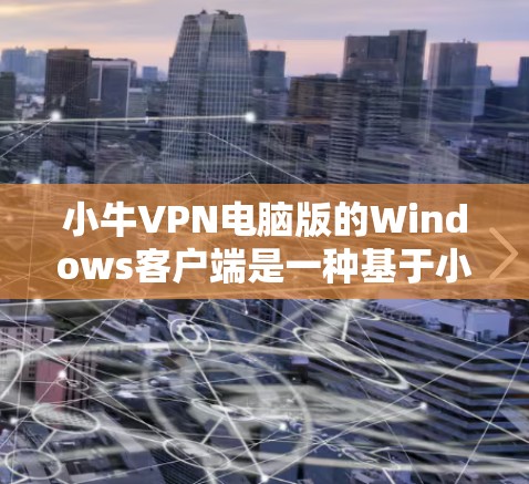 小牛VPN电脑版的Windows客户端是一种基于小牛VPN协议的软件，用于在电脑上构建虚拟网络环境。以下是关于该软件的详细介绍